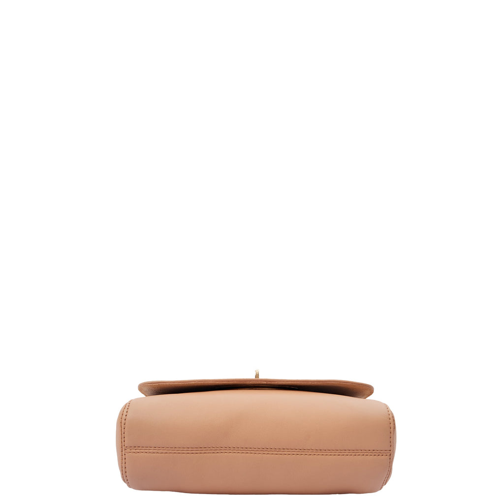 Mulberry Shoulder Bag Lily Top Handle - Small in Brown, Leather