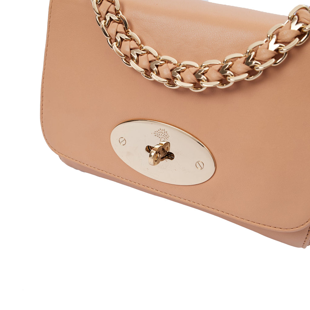 Mulberry Shoulder Bag Lily Top Handle - Small in Brown, Leather