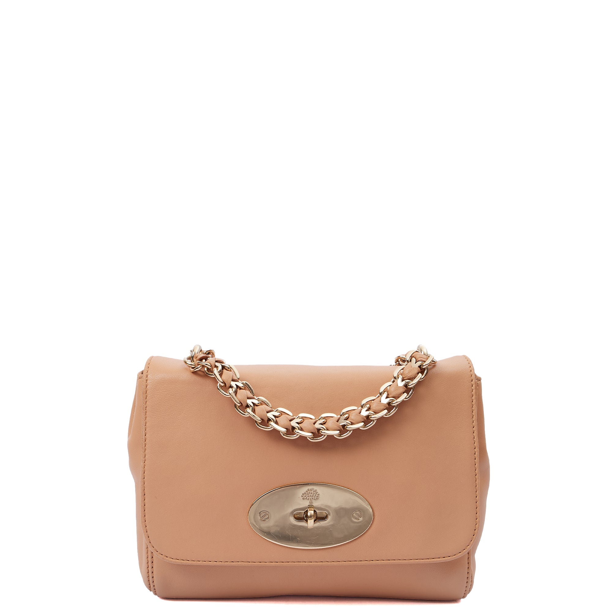 Mulberry Shoulder Bag Lily Top Handle - Small in Brown, Leather