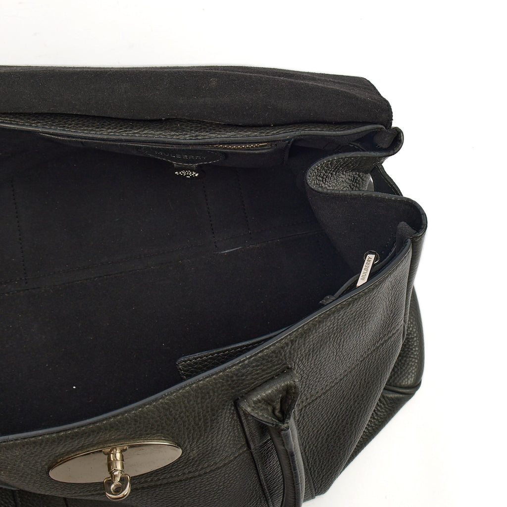 Mulberry Tote Bayswater Heritage in Charcoal Grey, Leather
