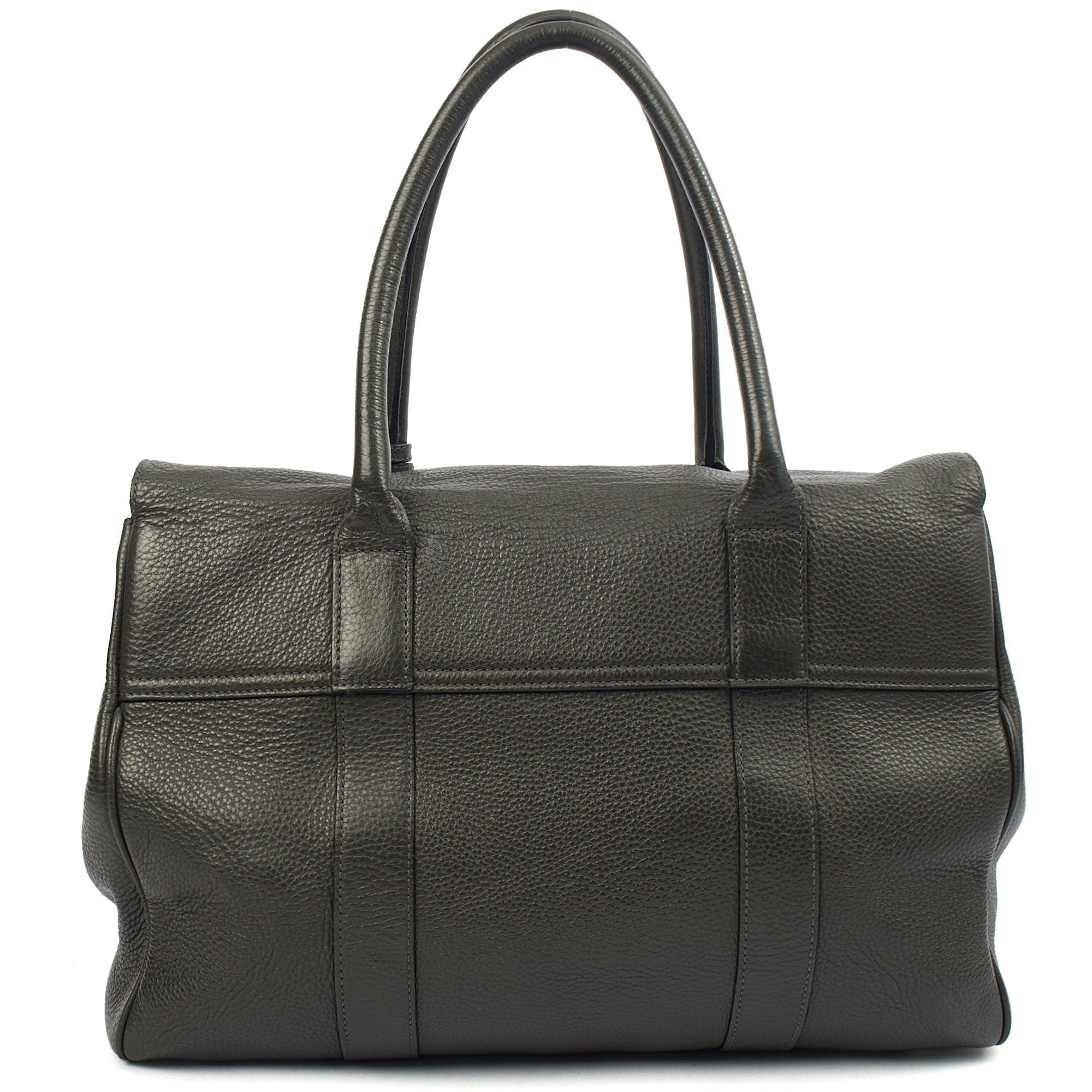 Mulberry Tote Bayswater Heritage in Charcoal Grey, Leather