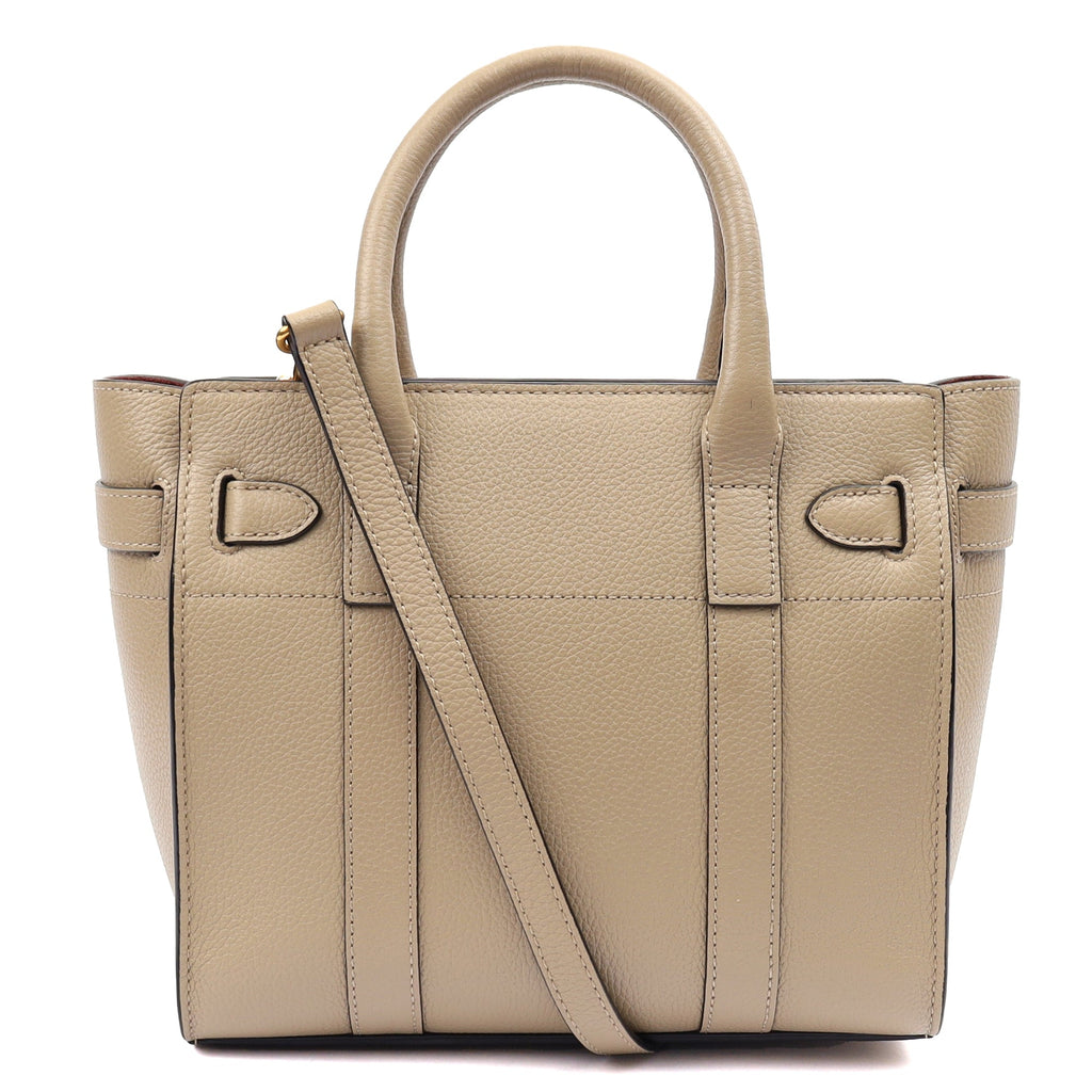 Mulberry Tote Zipped Bayswater - Mini in Clay, Calfskin Leather