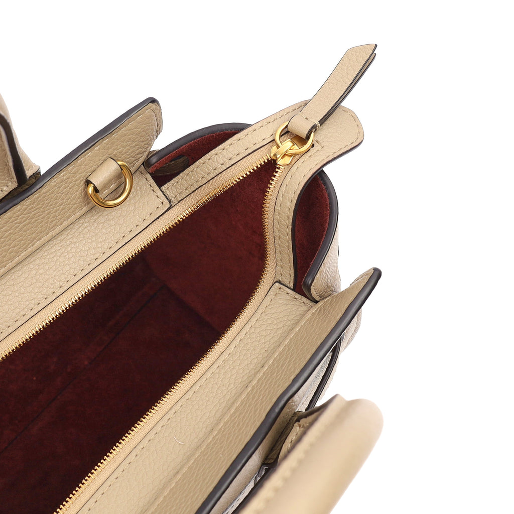 Mulberry Tote Zipped Bayswater - Mini in Clay, Calfskin Leather