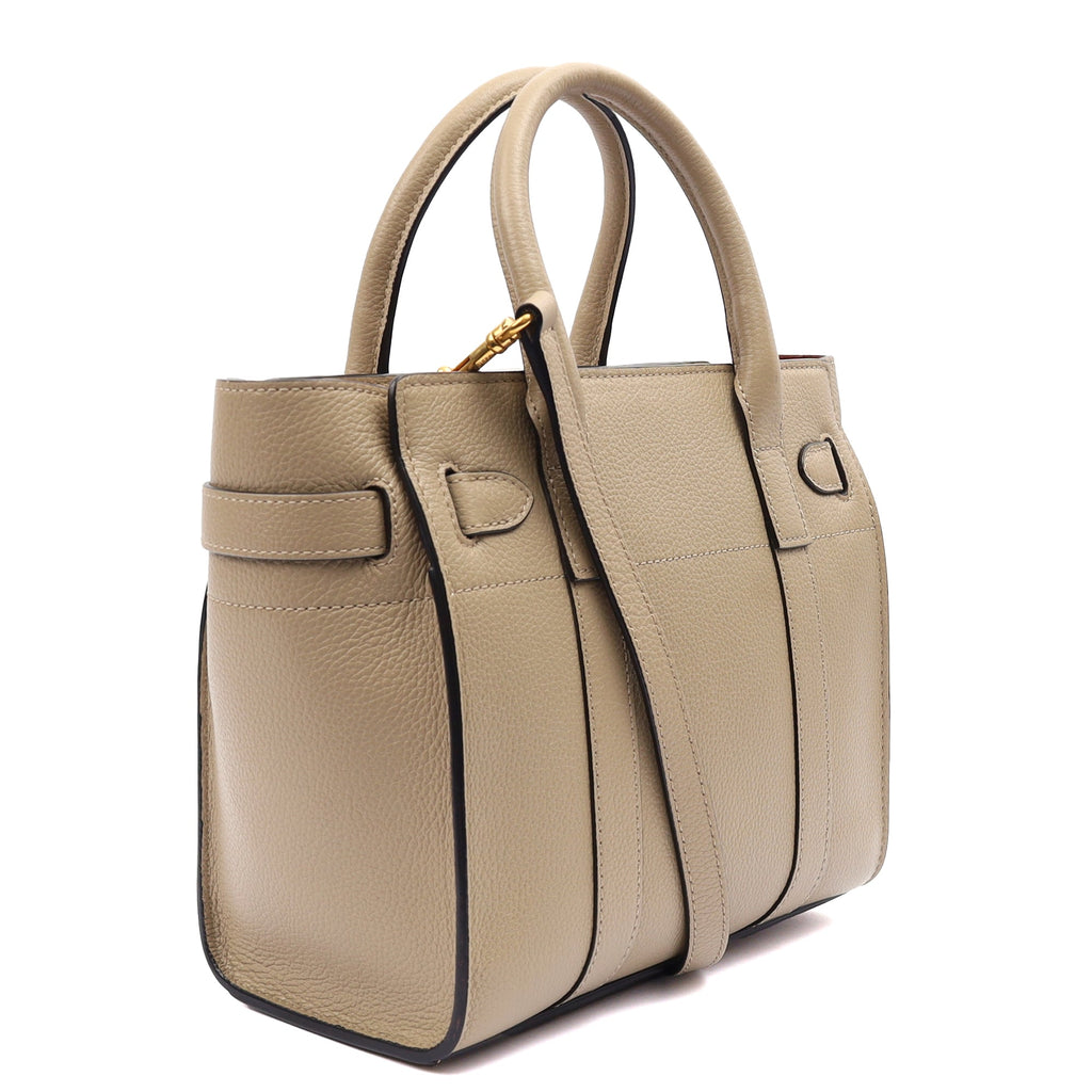 Mulberry Tote Zipped Bayswater - Mini in Clay, Calfskin Leather