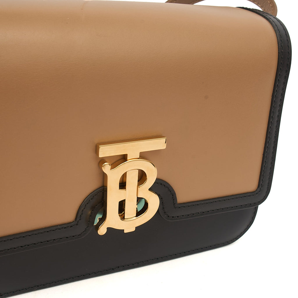 Burberry Shoulder Bag TB Small Crossbody in Neutral, Leather