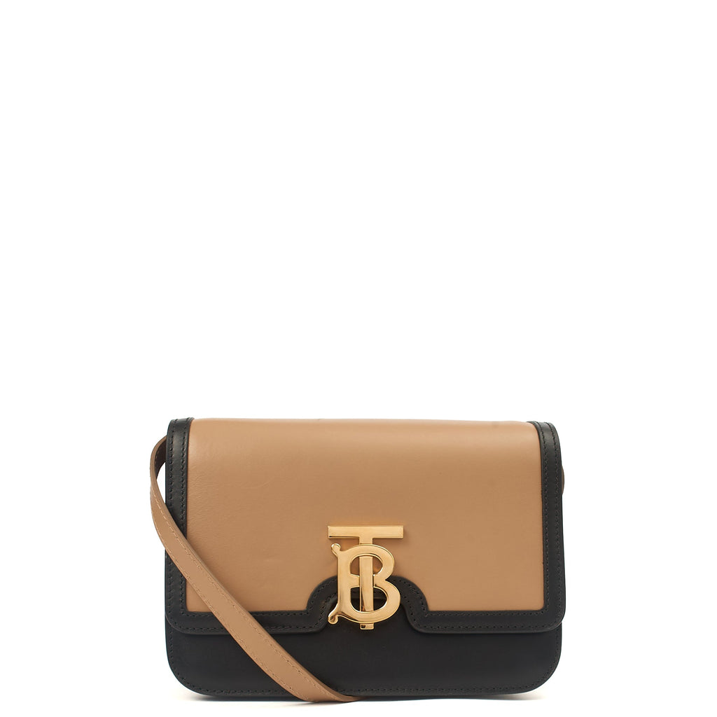 Burberry Shoulder Bag TB Small Crossbody in Neutral, Leather