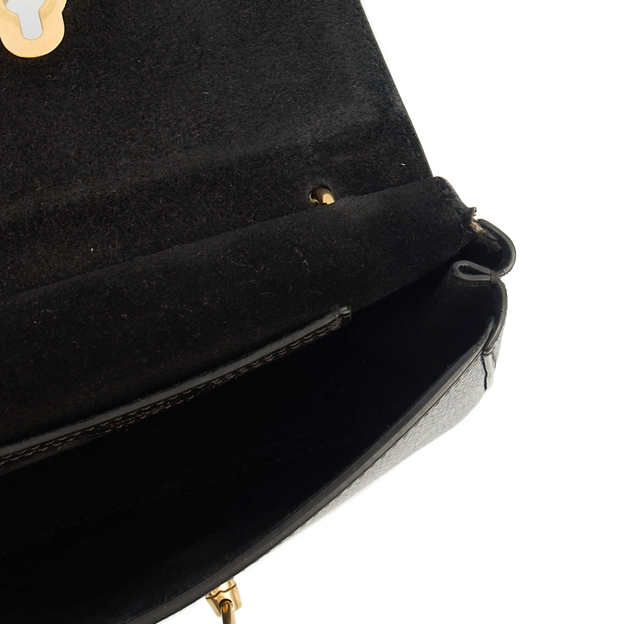 Mulberry Satchel Amberley Satchel - Mini in Black, Calfskin Leather