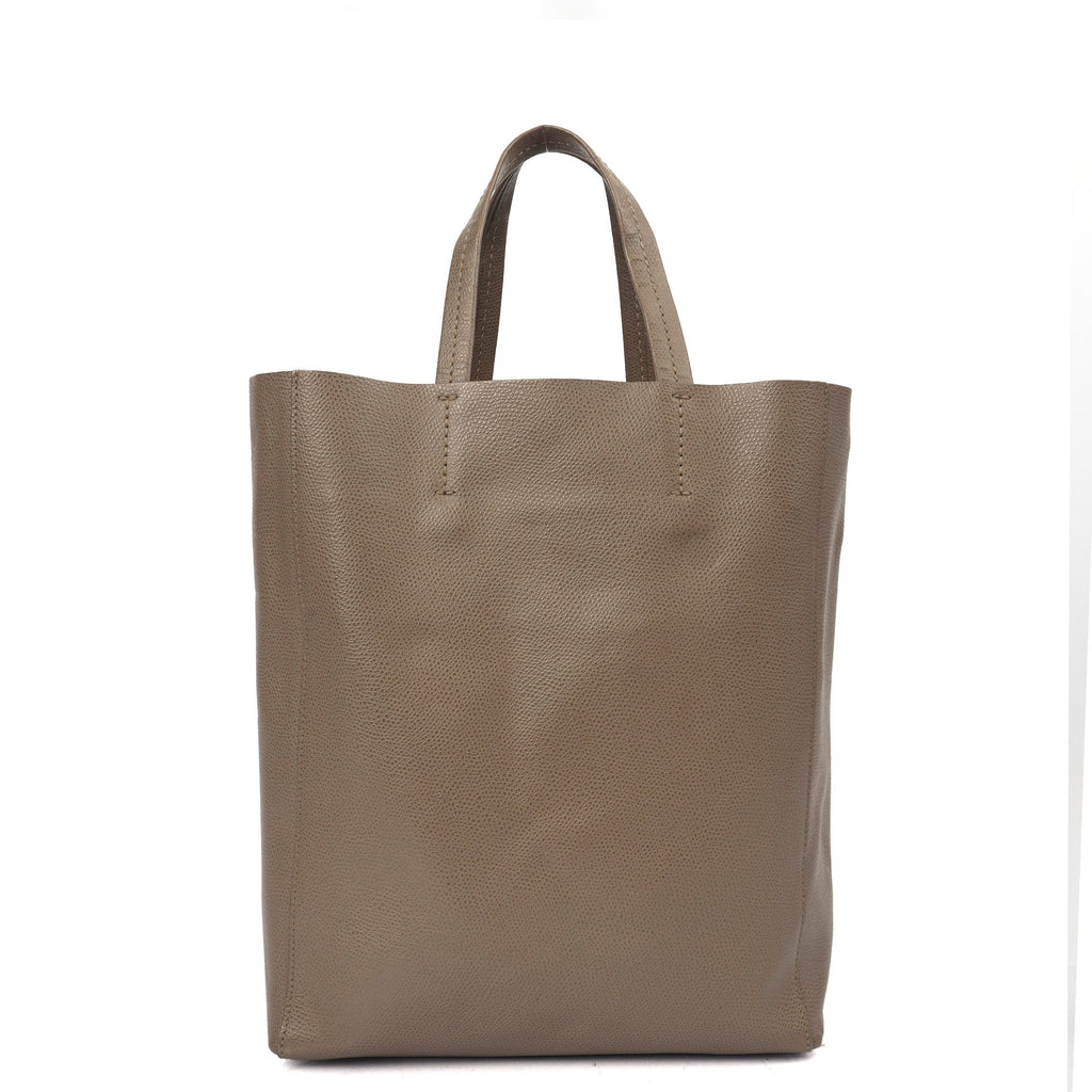 Celine Tote Cabas - Small in Grey, Box Calfskin