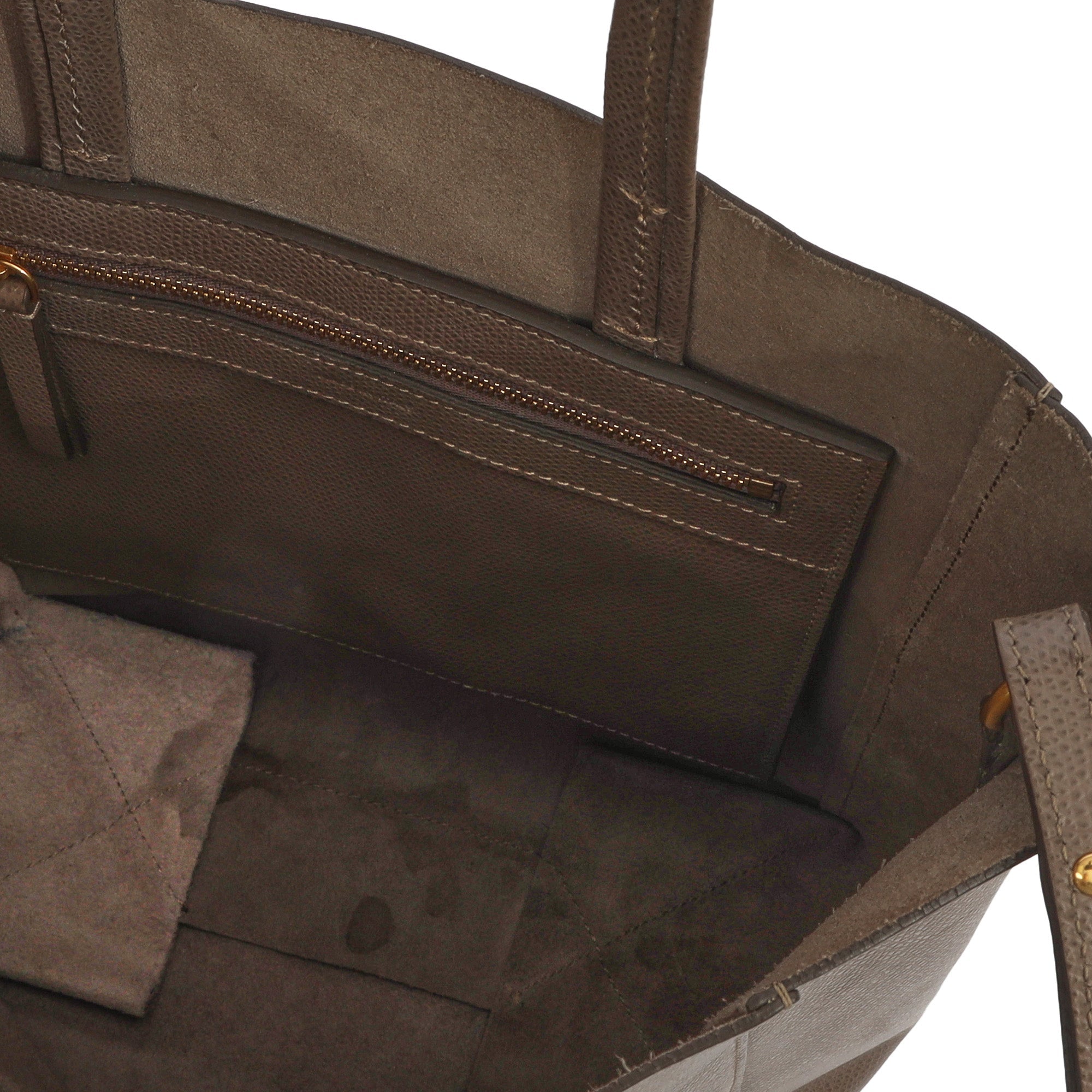 Celine Tote Cabas - Small in Grey, Box Calfskin