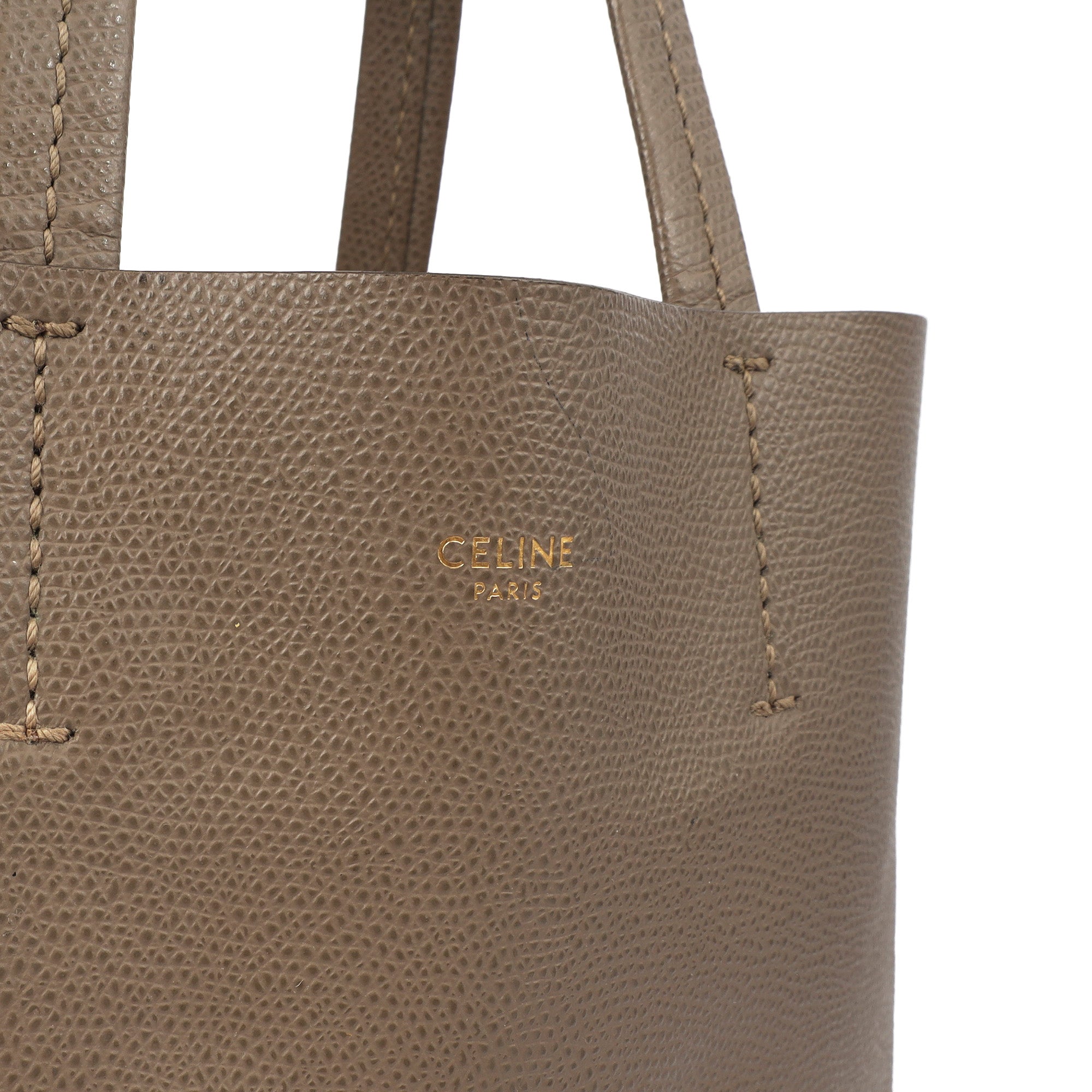Celine Tote Cabas - Small in Grey, Box Calfskin