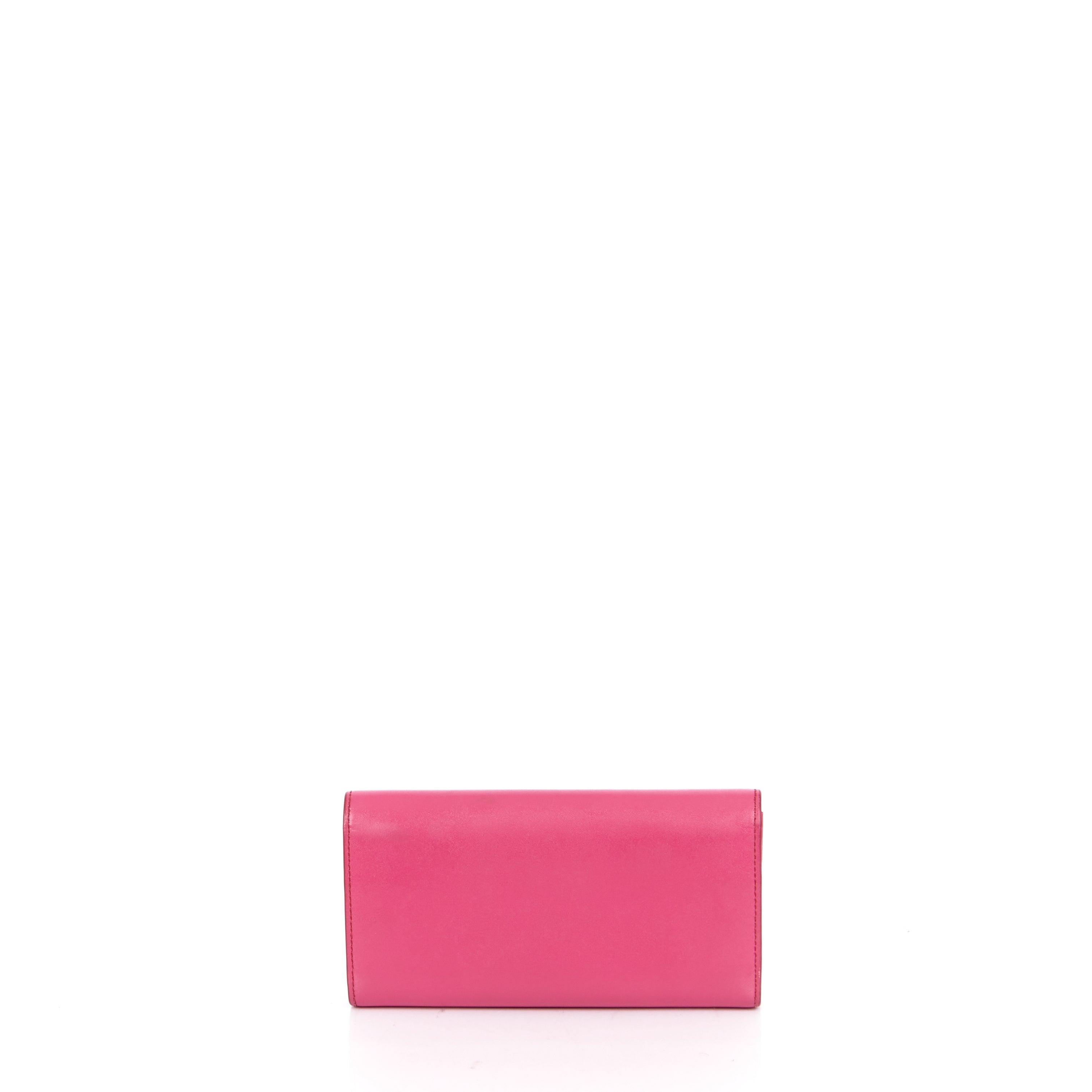 Salvatore Ferragamo Vara Bow Wallet in Pink, Leather