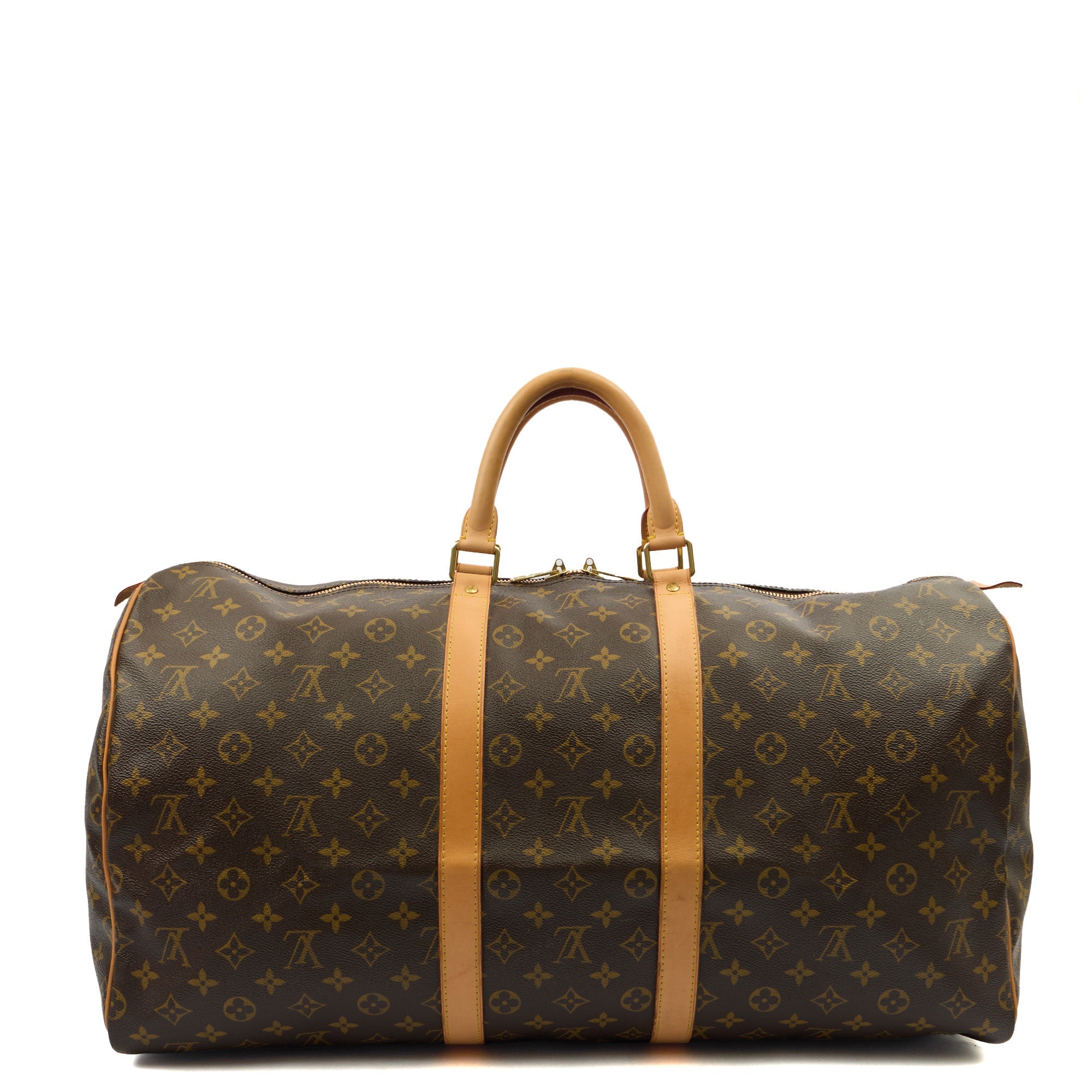 Louis Vuitton Top Handle Keepall 55 in Monogram, Canvas