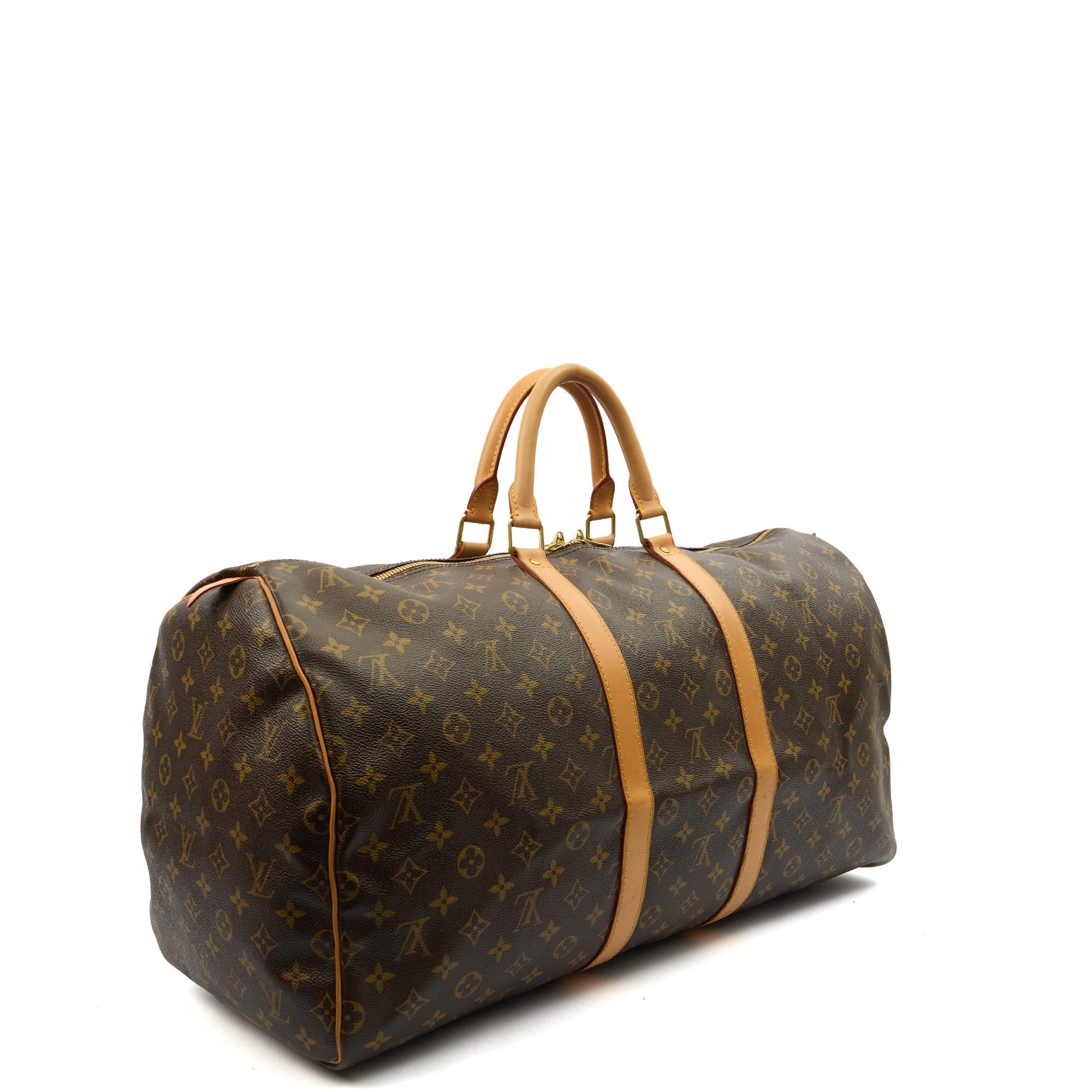 Louis Vuitton Top Handle Keepall 55 in Monogram, Canvas