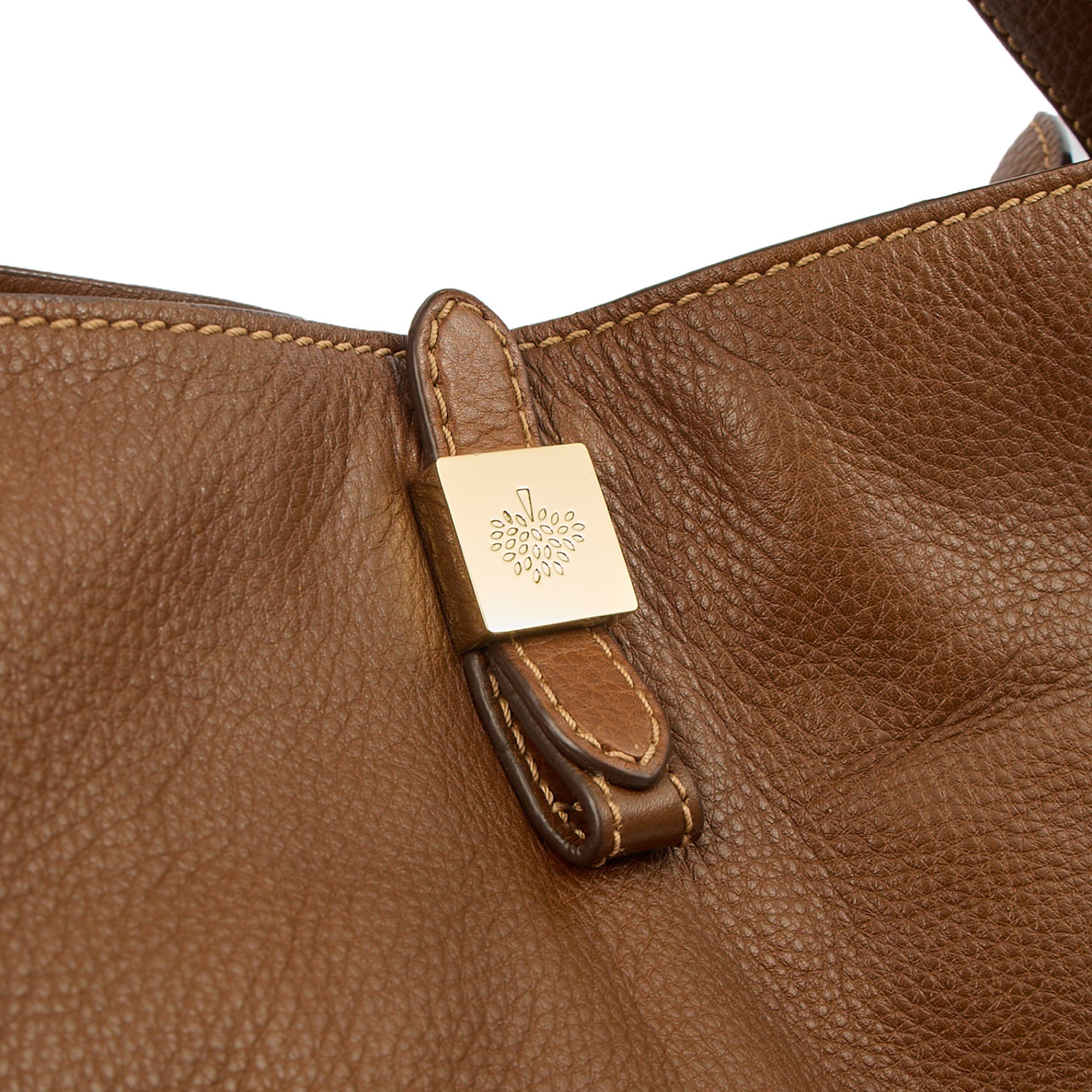 Mulberry Shoulder Bag Tessie Tote in Oak, Leather