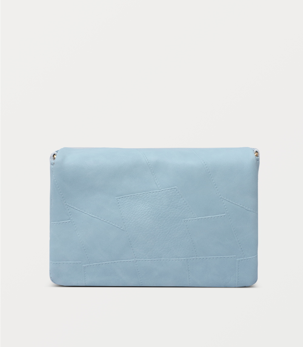 Women Boxy Bag-BLUE