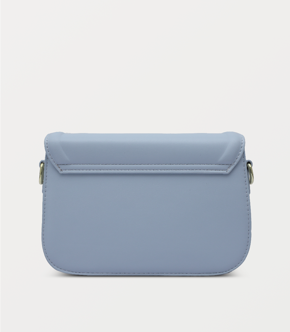 Women Boxy Bag-BLUE
