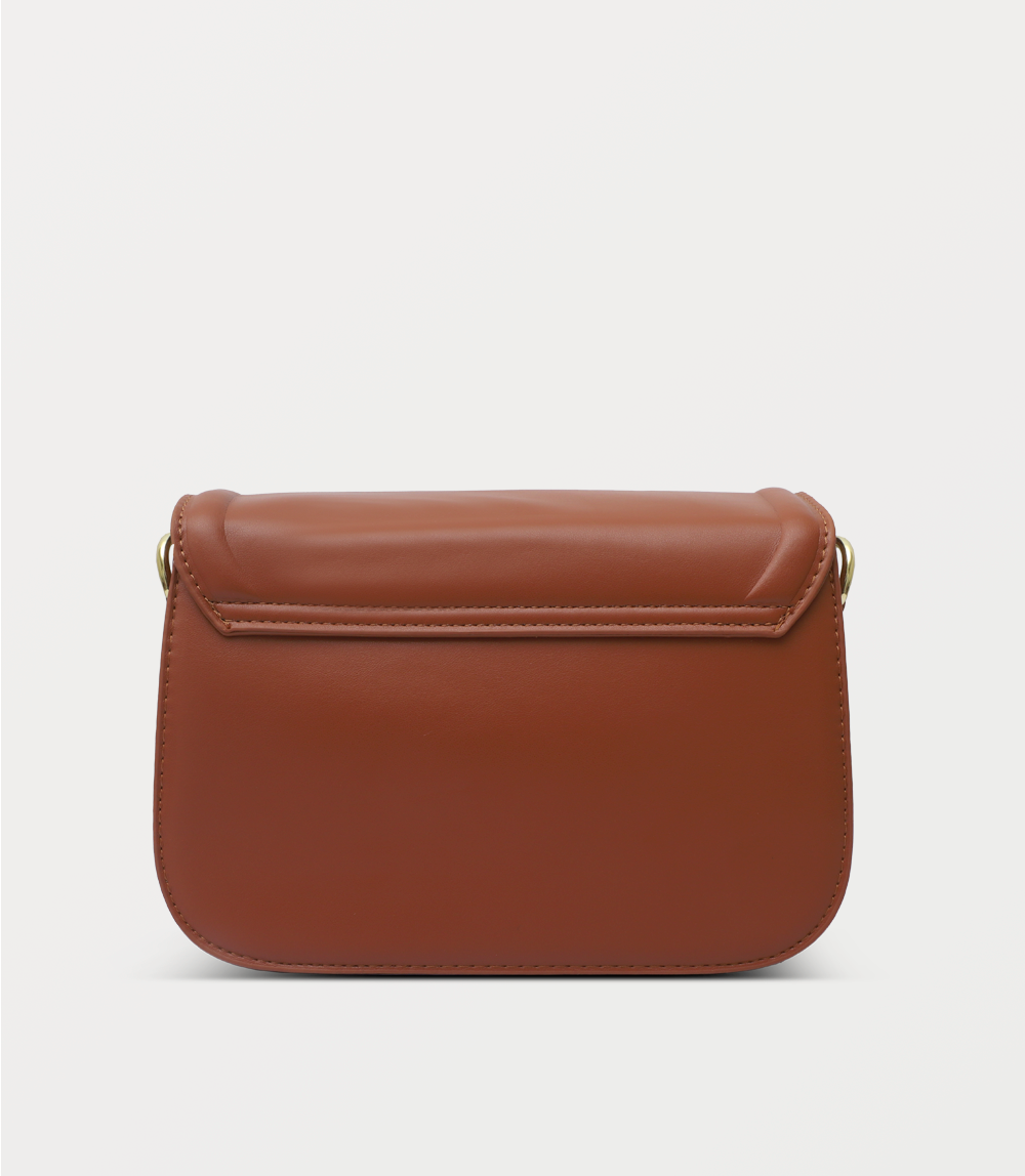Women Boxy Bag-TAN