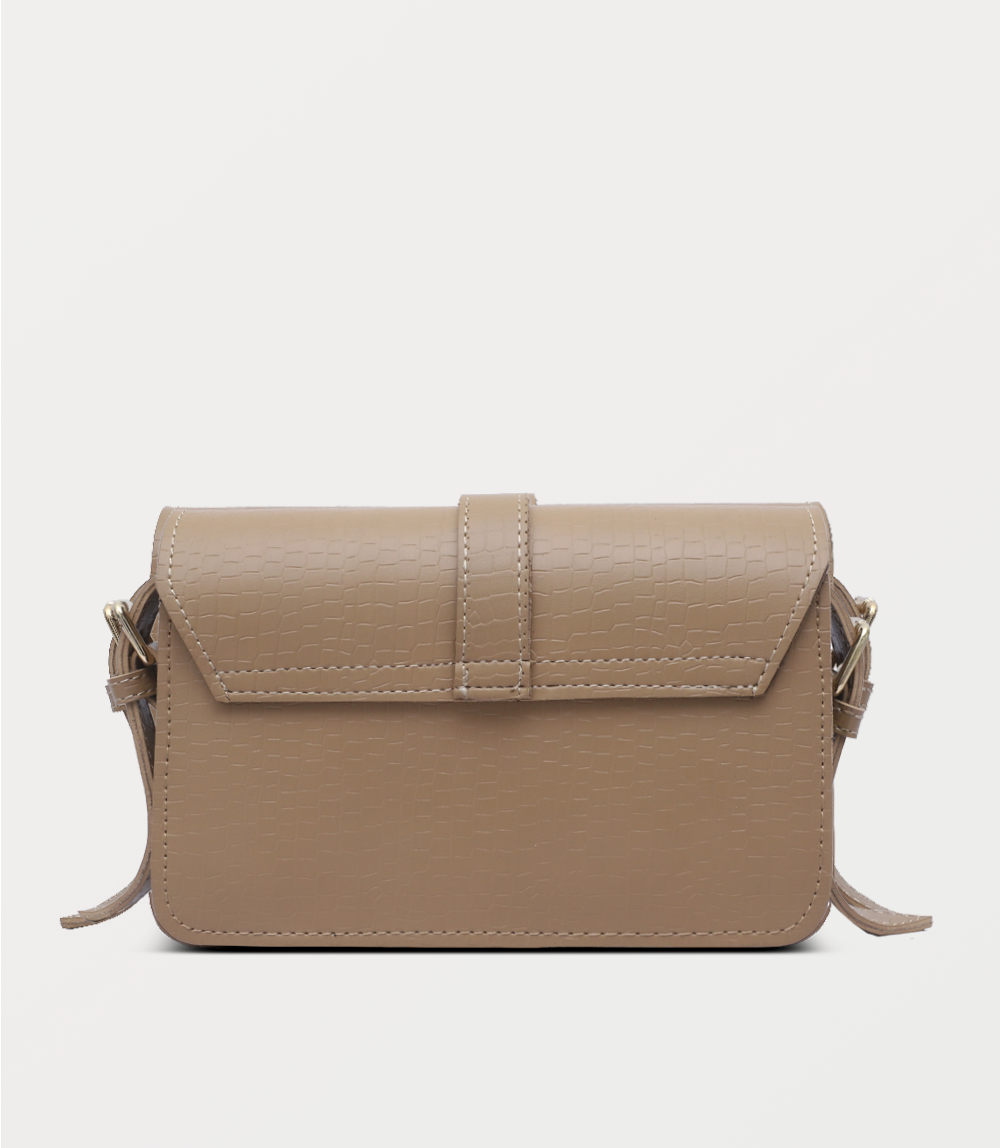 Women Boxy Bag-BEIGE