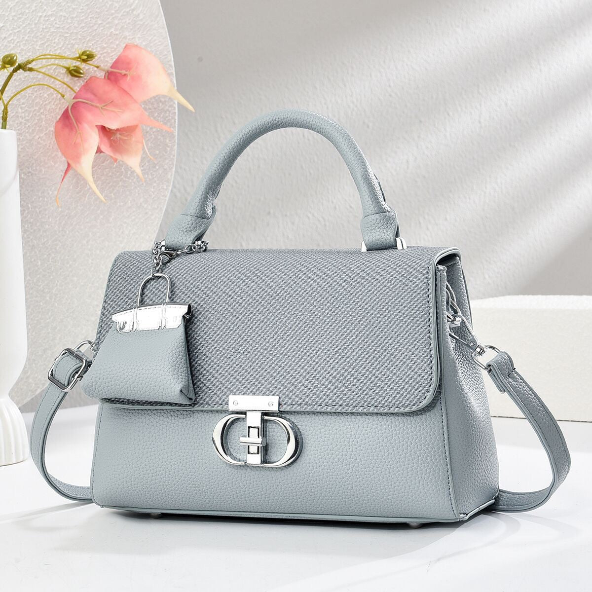 New Women's Bags, Fashionable, Casual, Trendy, Foreign Style, Large Capacity 8011-5