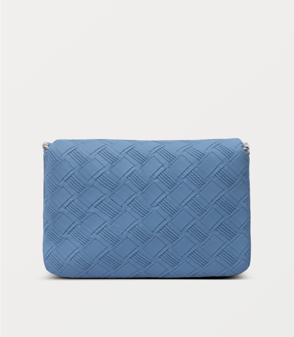 Women Boxy Bag-BLUE