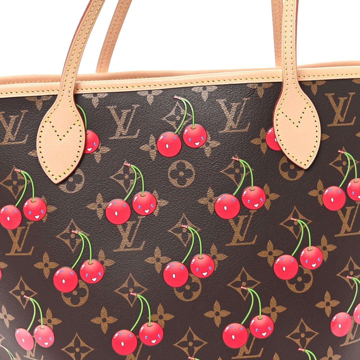 LV X TM Monogram Cerises Neverfull MM