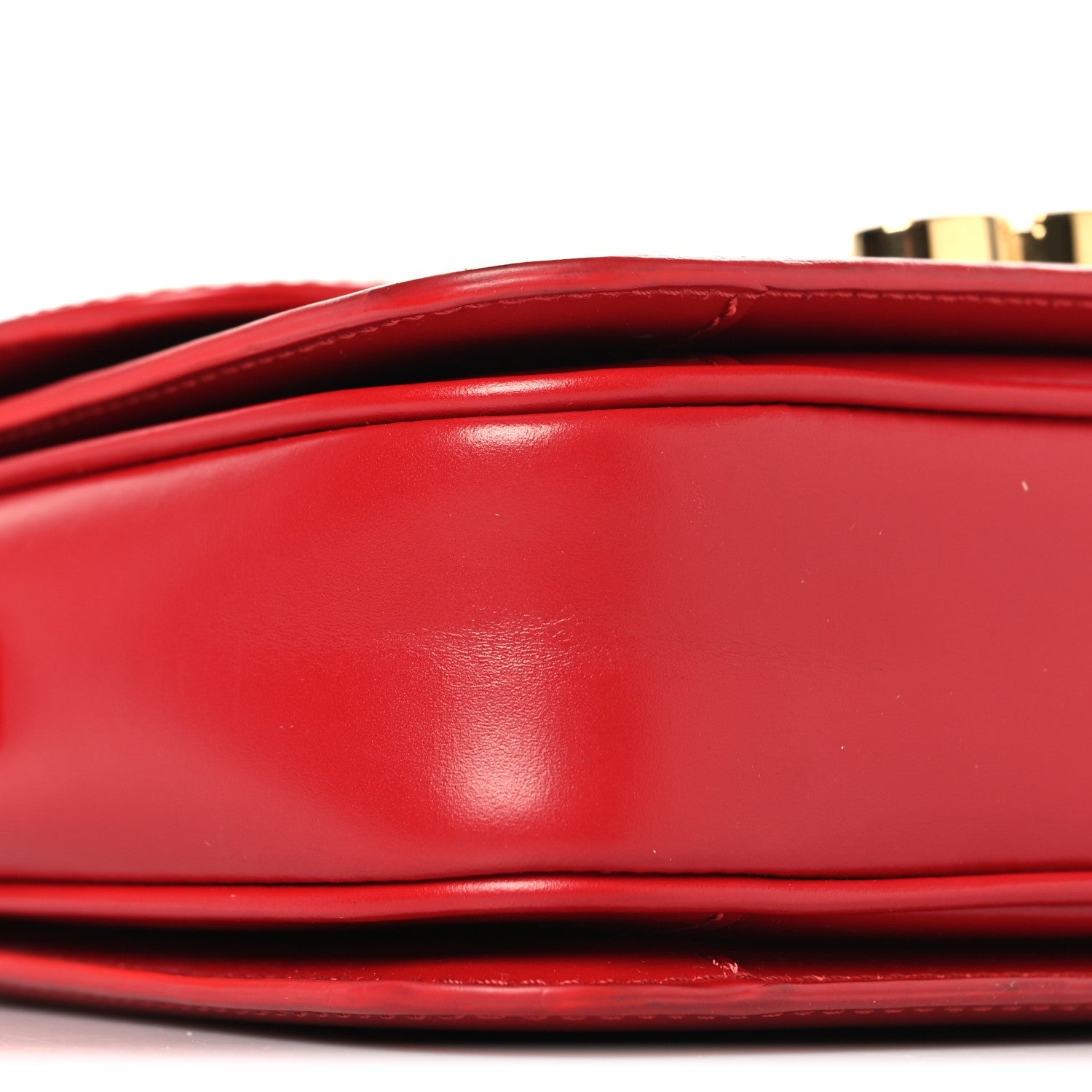 Shiny Calfskin Teen Triomphe Red