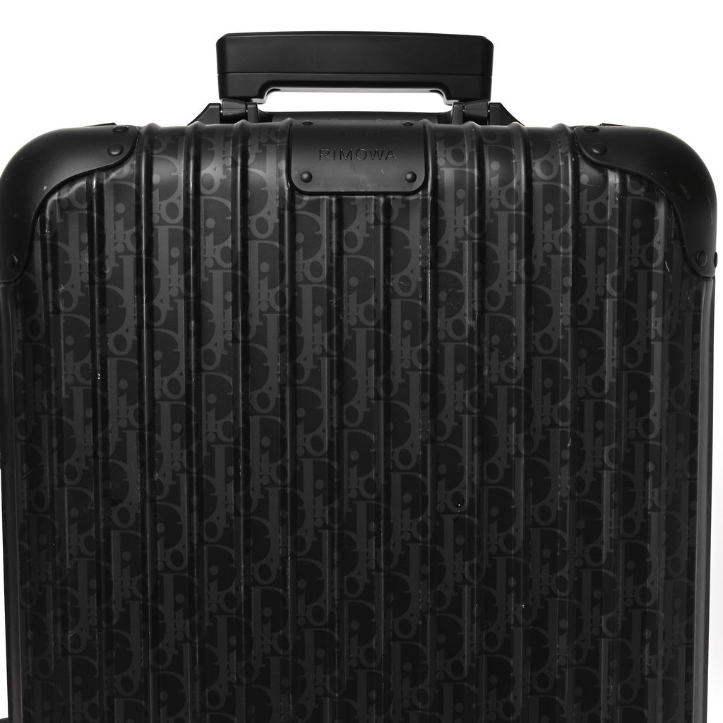 X RIMOWA Aluminum Gradient Original Cabin Luggage Black