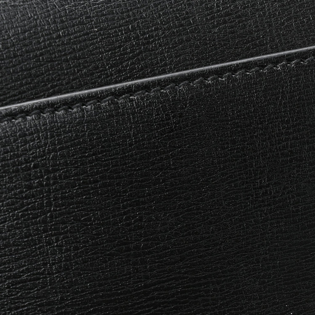 Calfskin Monogram Cassandre Phone Holder With Strap Black
