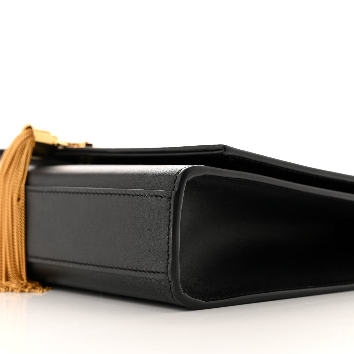 Grain De Poudre Medium Classic Monogram Kate Tassel Satchel Black