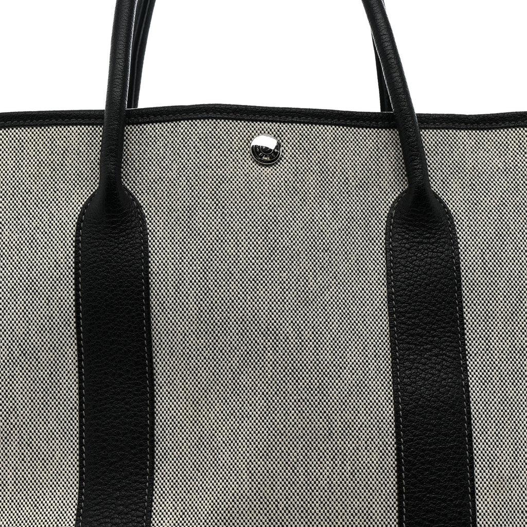 Buffle Skipper Toile Garden Party 36 MM Tote Black