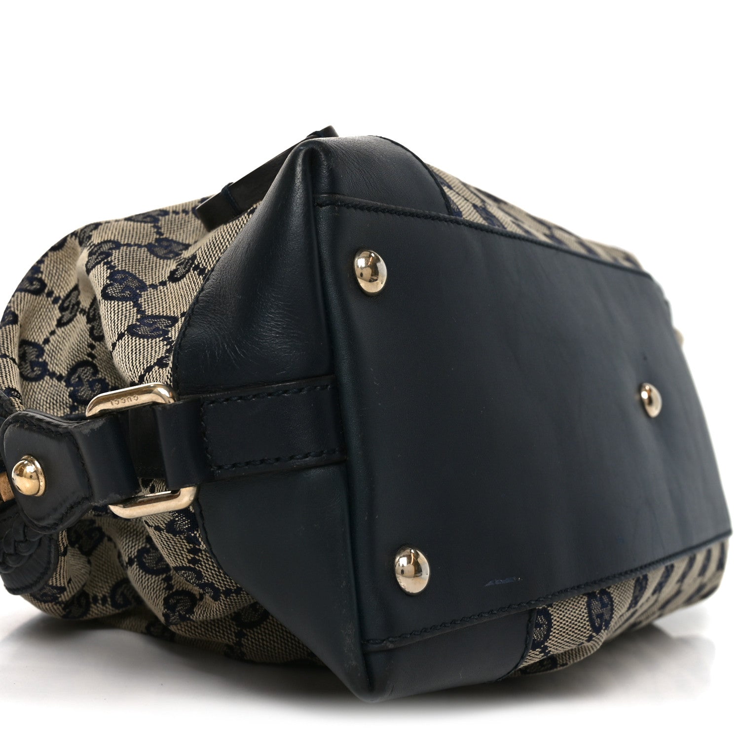 Monogram Brick Lane Small Boston Navy