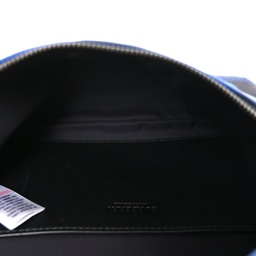 House Check Sonny Bum Bag  Oceanic Blue