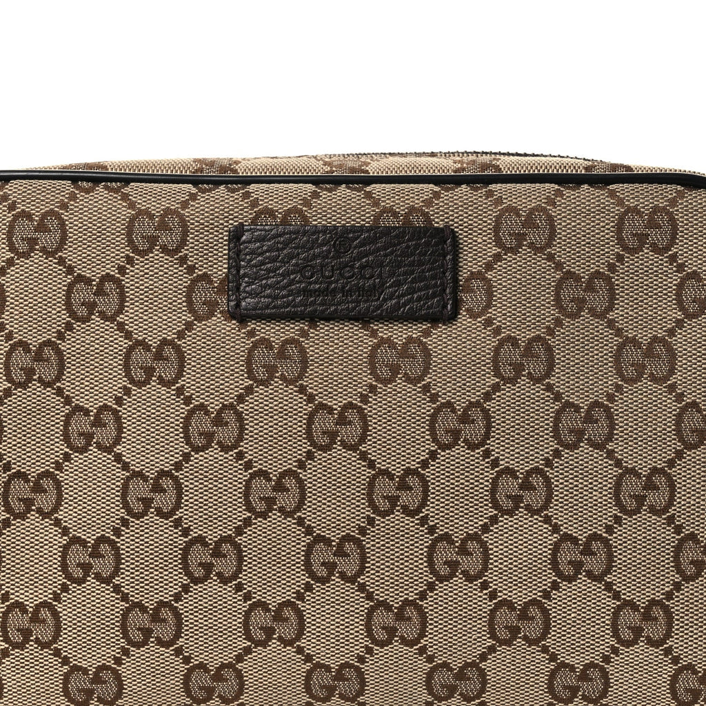 Monogram Belt Bag Dark Brown