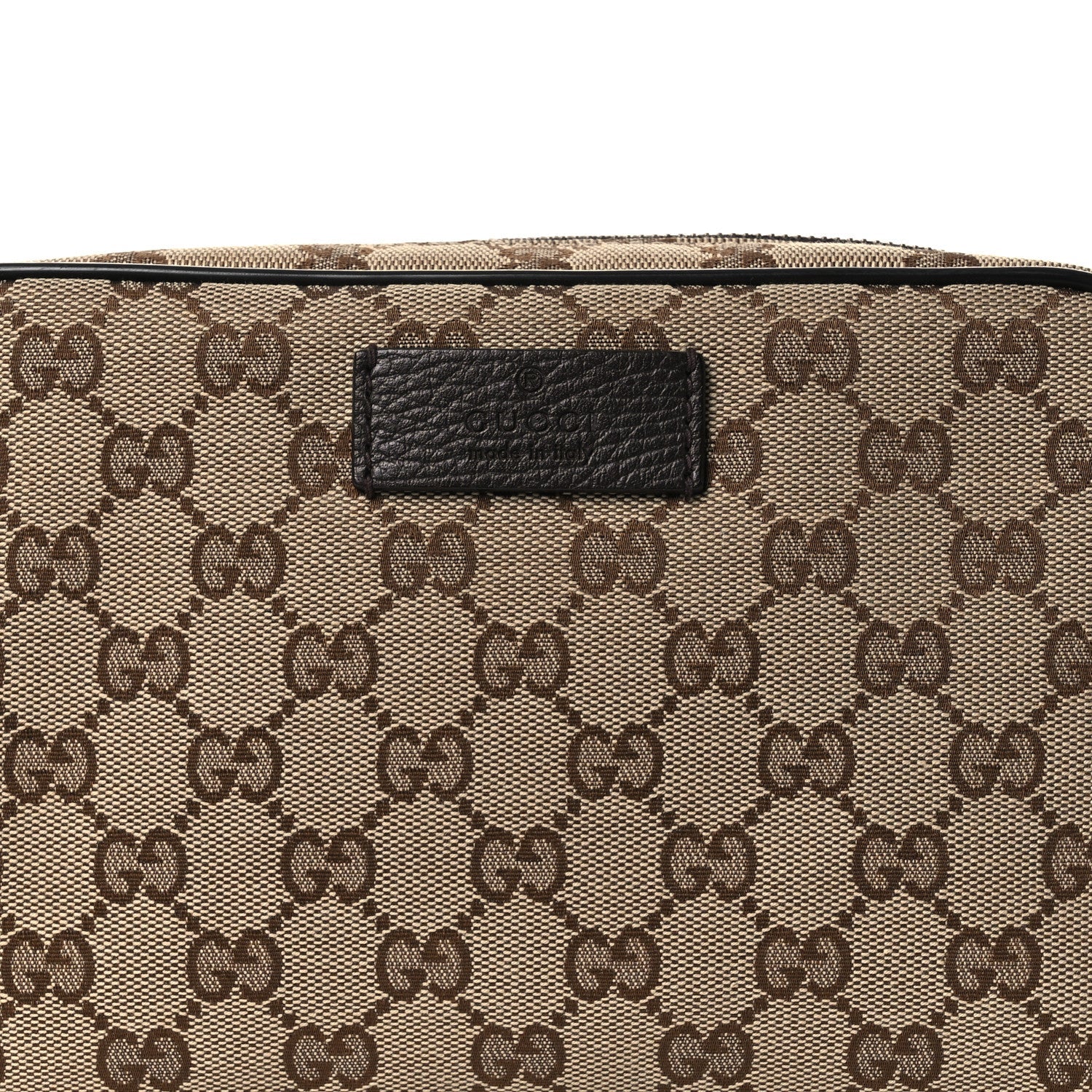 Monogram Belt Bag Dark Brown