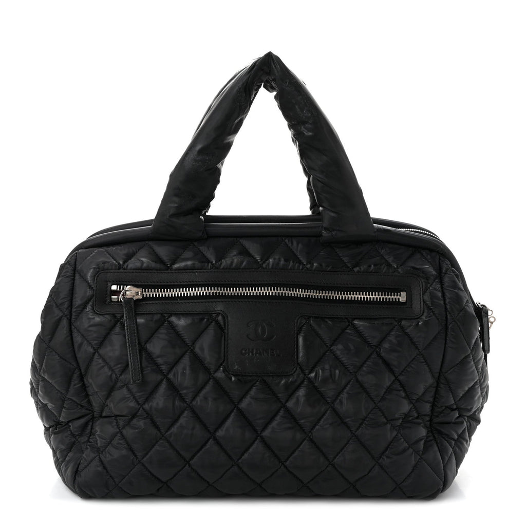 Nylon Coco Cocoon Bowler Black