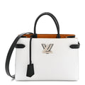 Epi Twist Tote White