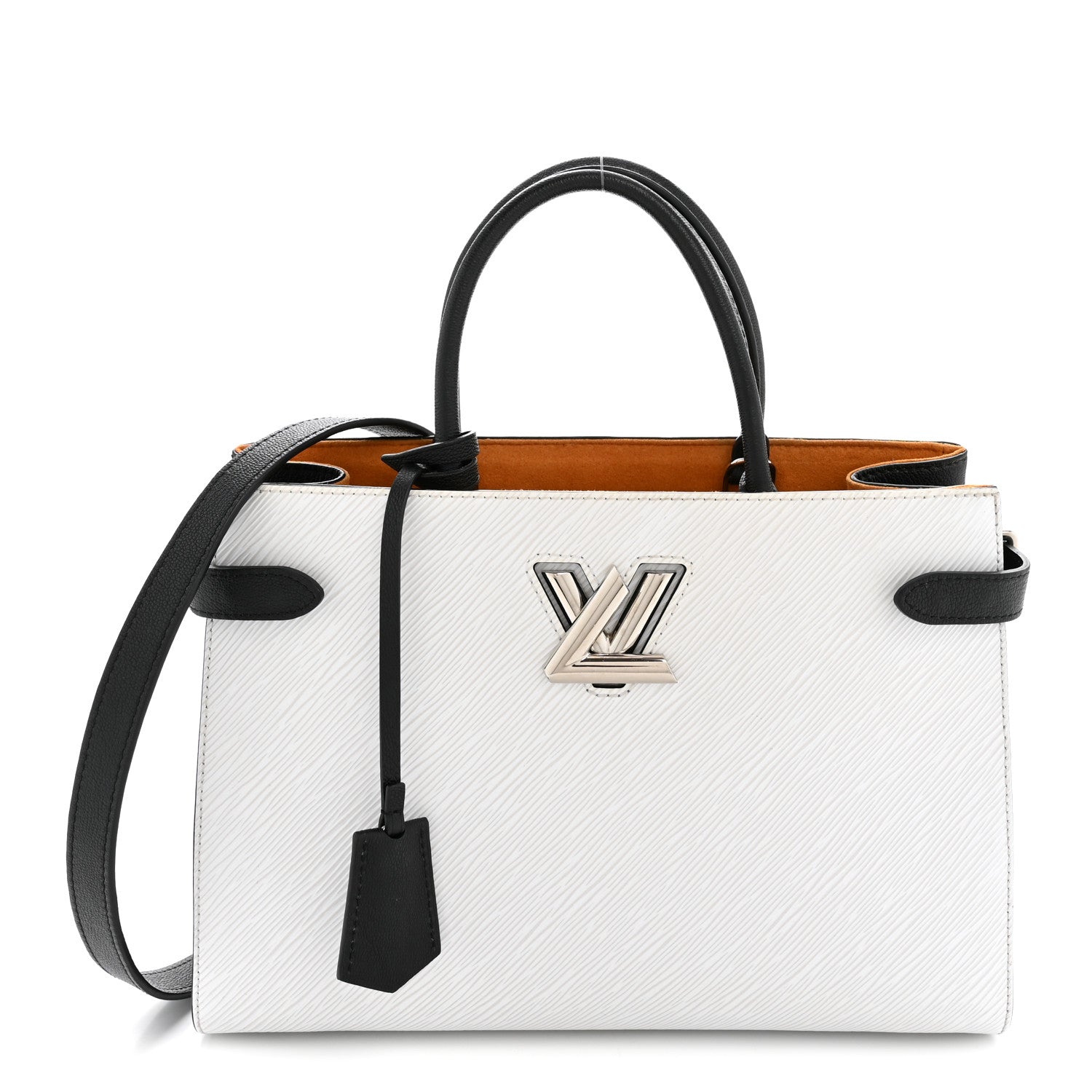 Epi Twist Tote White