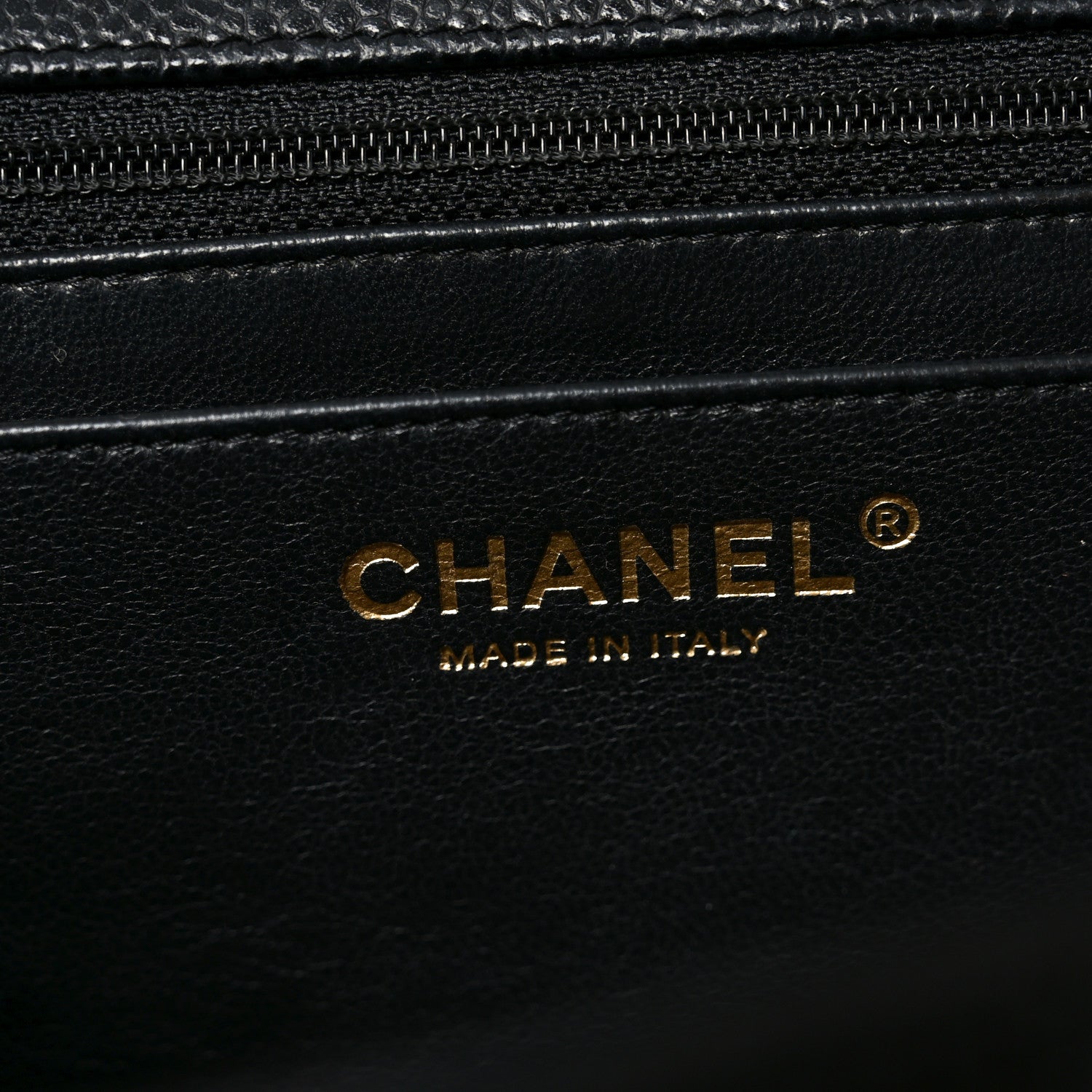 Caviar Quilted Jumbo Single Flap Black