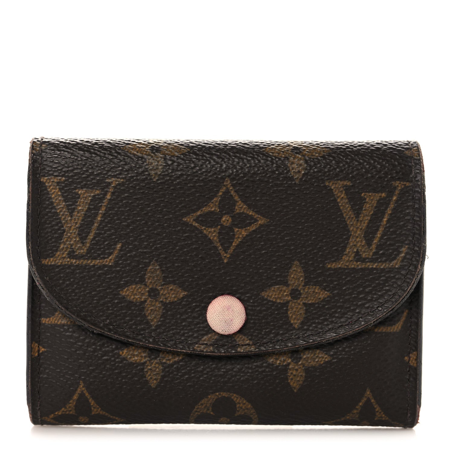 Monogram Rosalie Coin Purse Fuchsia