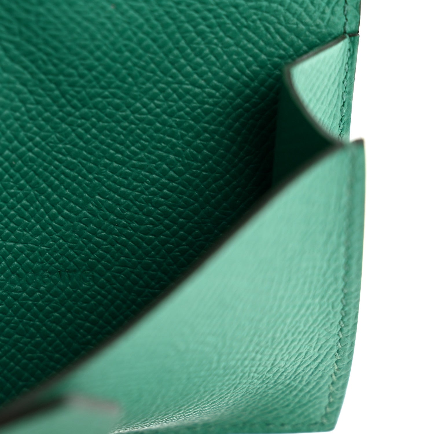 Epsom Mini Bearn Wallet Vert Jade