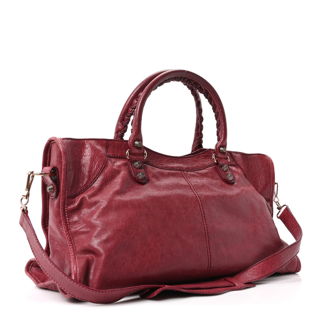Agneau Giant 12 Rose Gold Hardware Part Time Cassis
