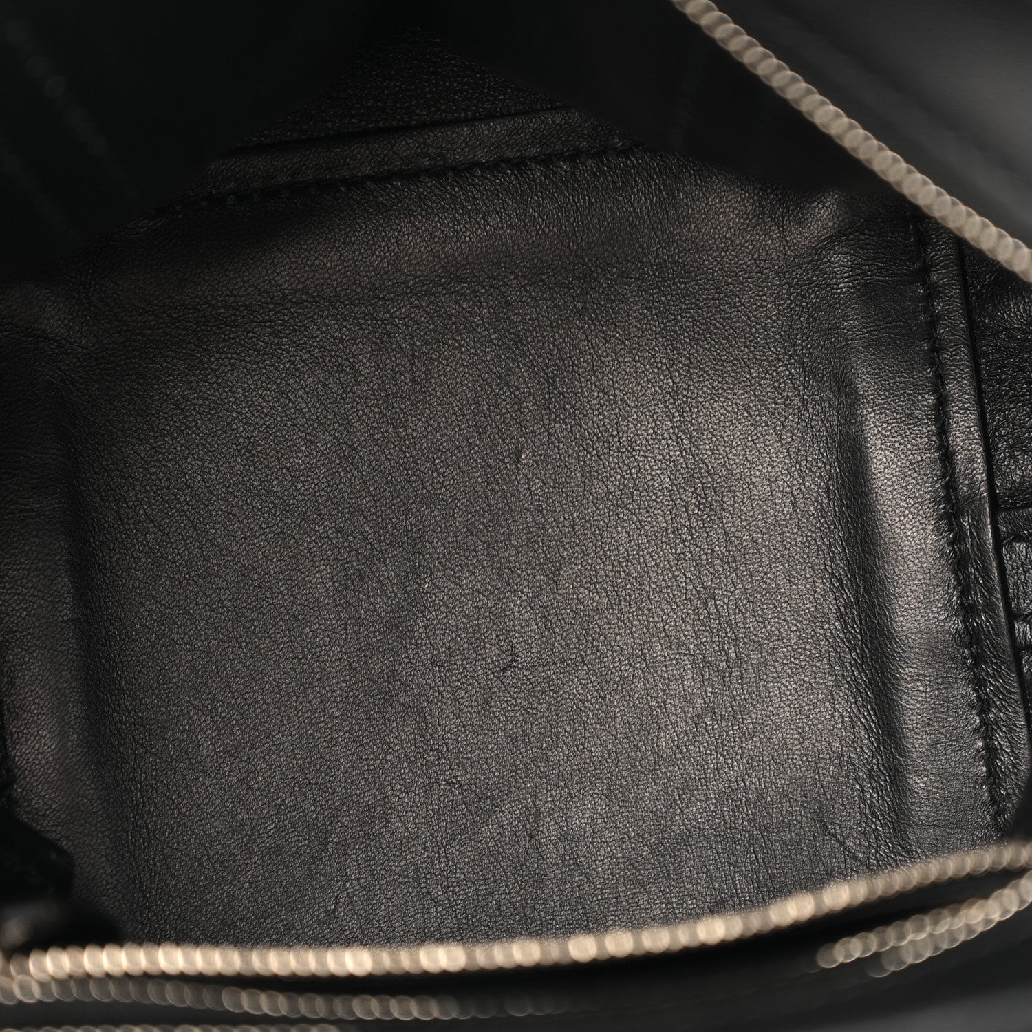 Calfskin XS Laundry Cabas Tote Black