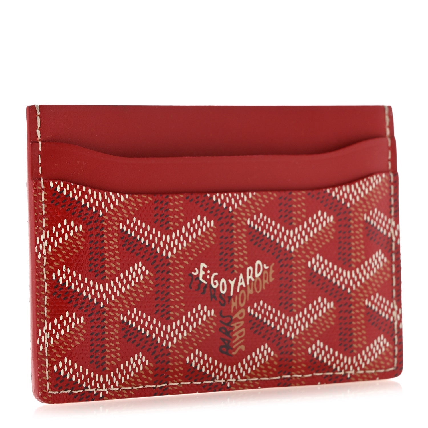 Goyardine Saint Sulpice  Holder Red
