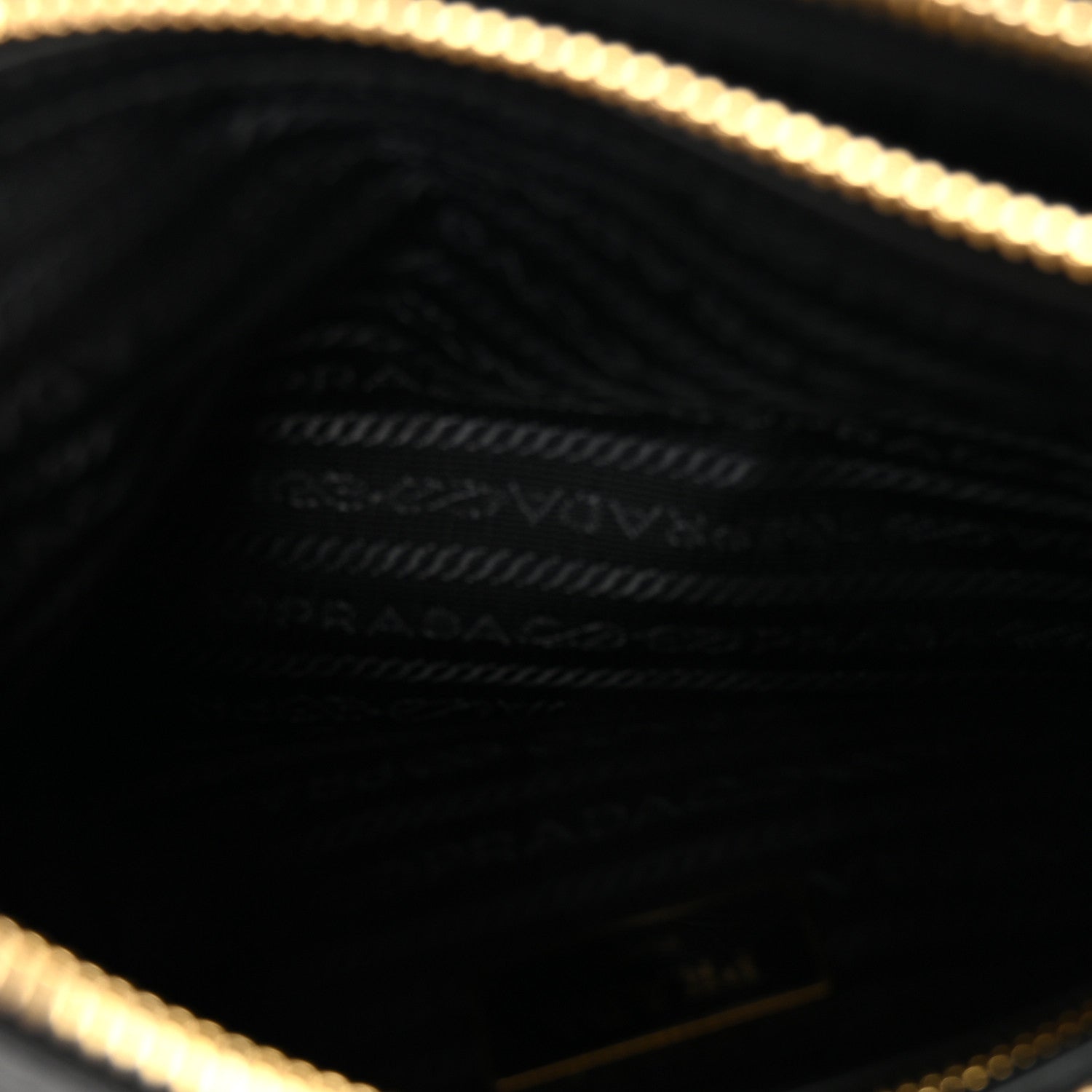 Tessuto Nylon Soft Calf Double Zip Crossbody Bag Black