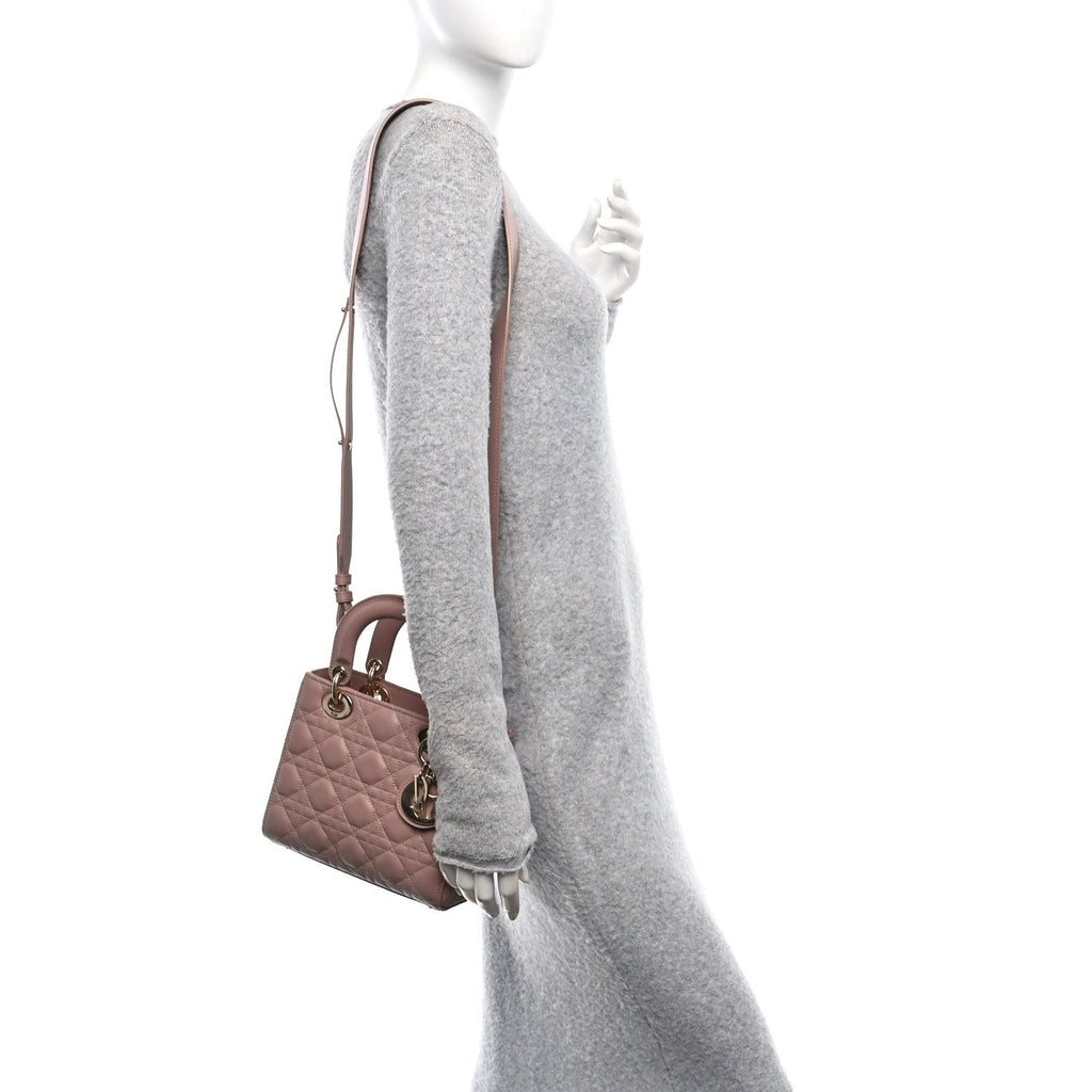 Lambskin Cannage Small My ABCDior Lady Dior Fard