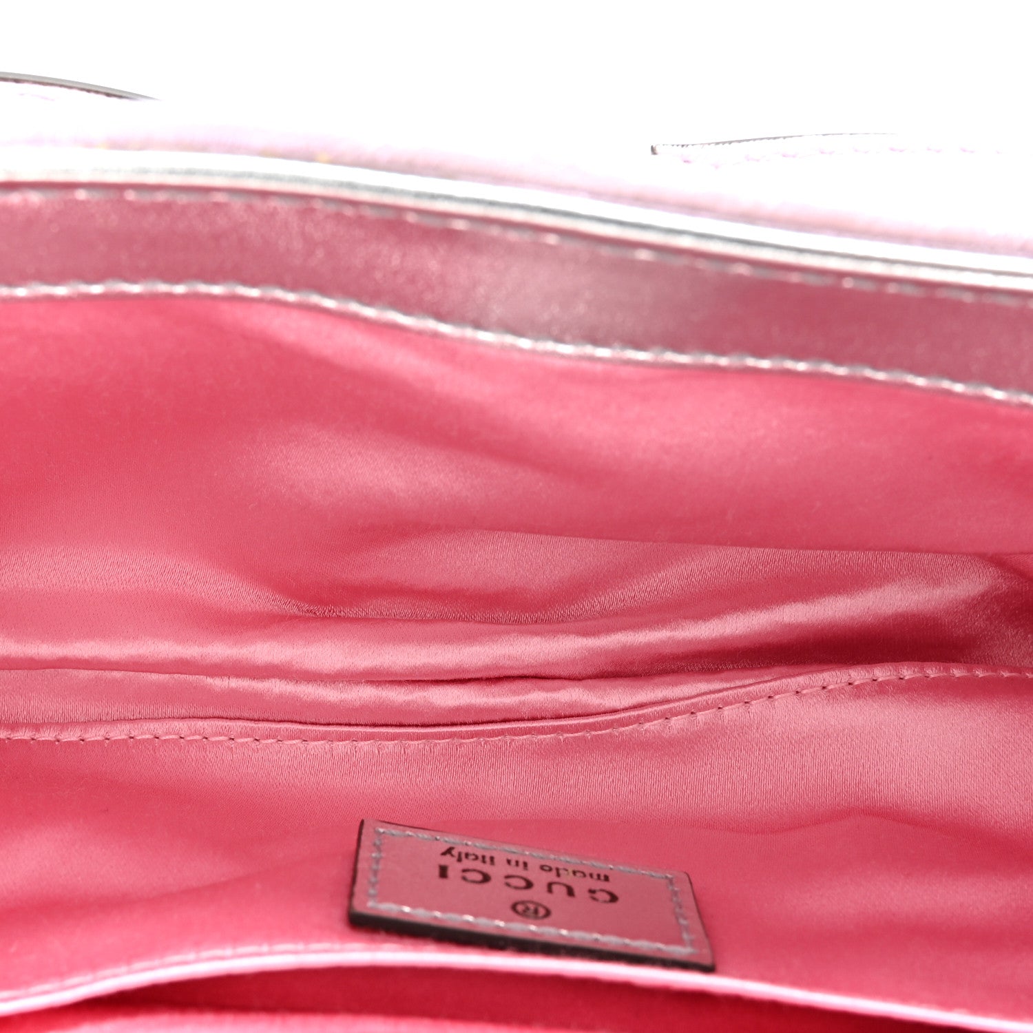 Iridescent Nappa Vertical Matelasse Medium Maxi Horsebit Chain Shoulder Bag Escape Pink