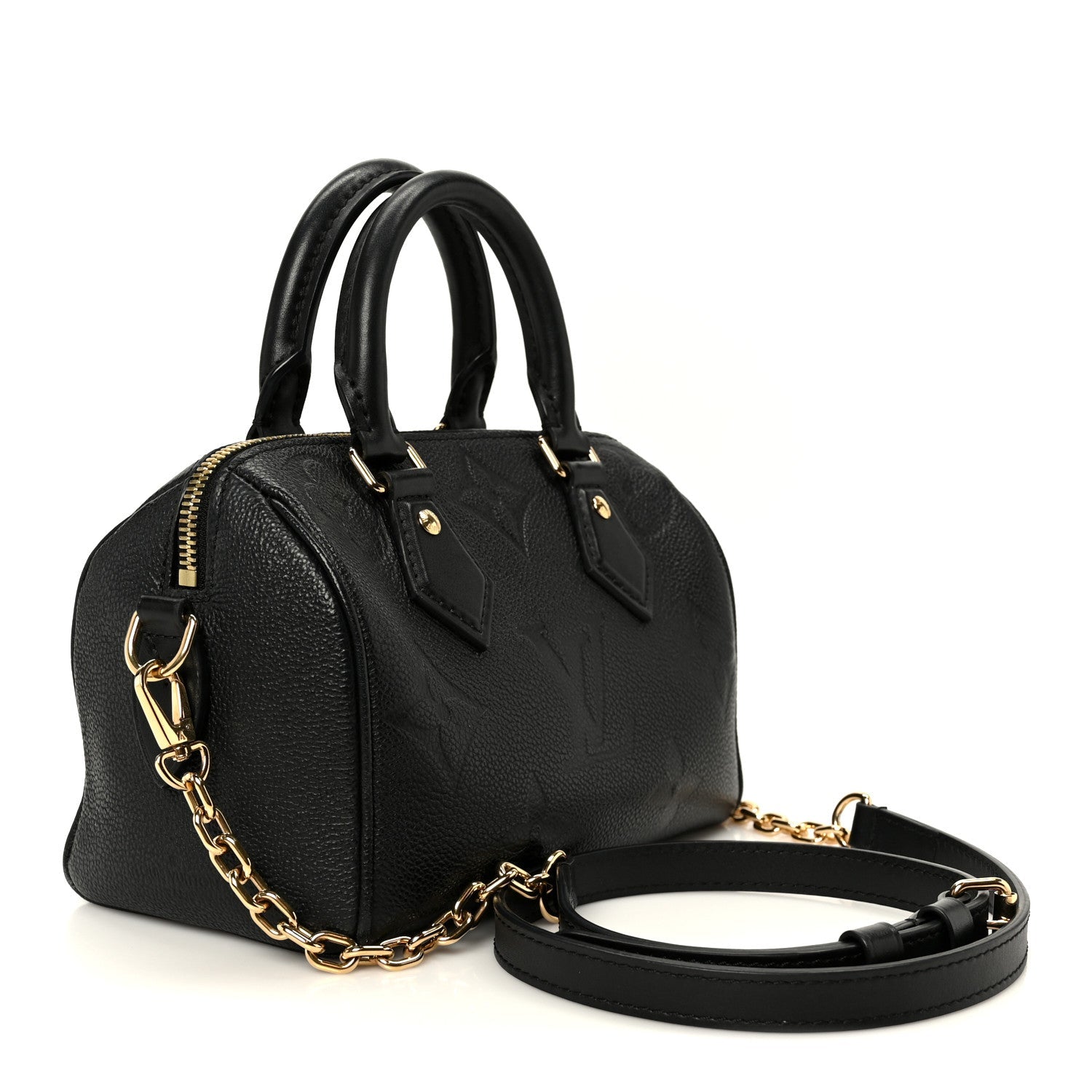 Empreinte Monogram Giant Speedy Bandouliere 20 Black