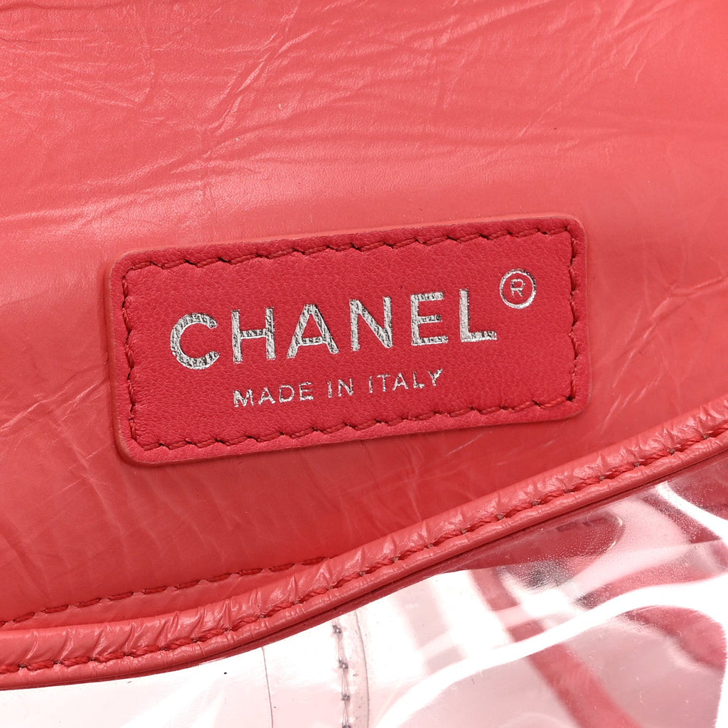 Crumpled Calfskin PVC Quilted Backpack Pink