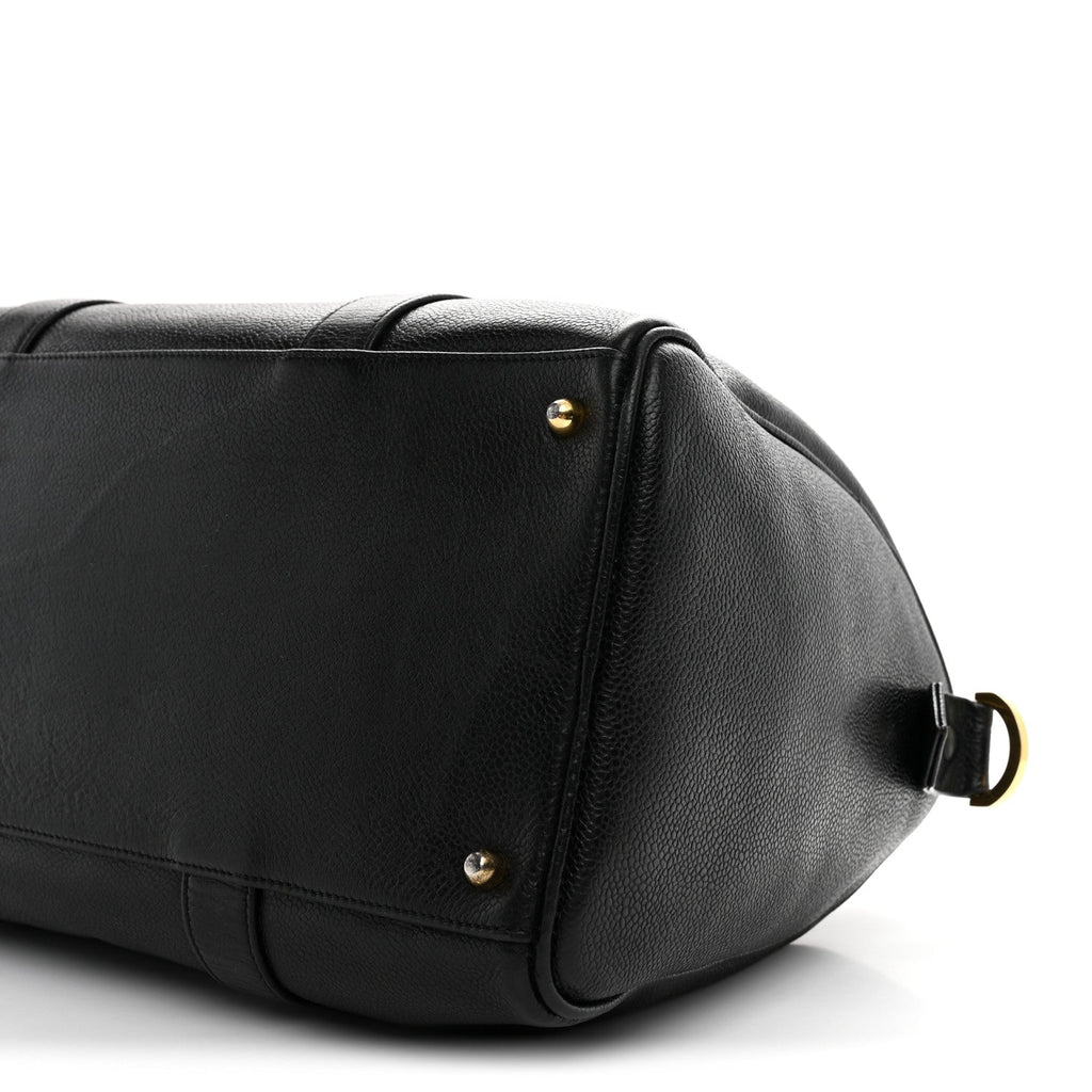 Caviar Timeless CC Duffel Bag Black