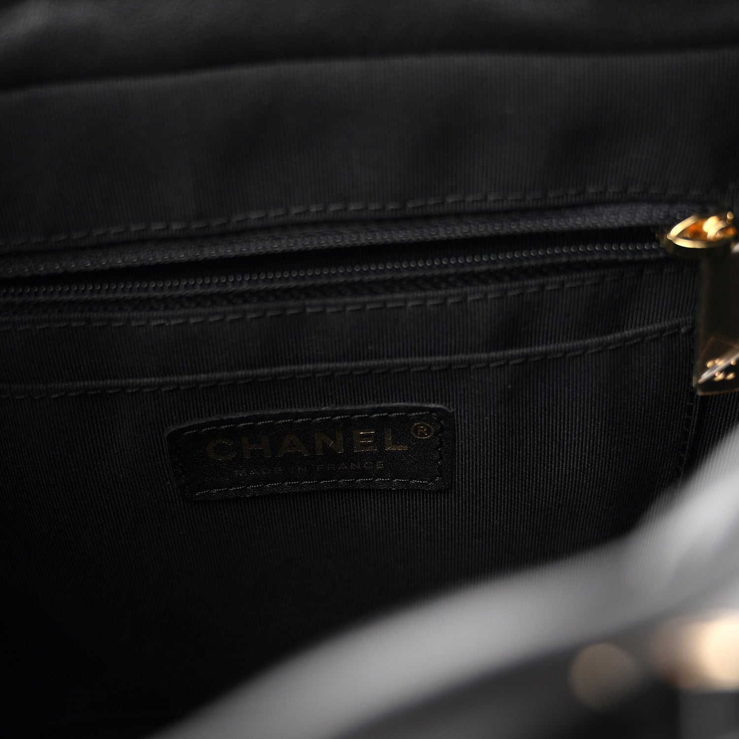 Lambskin Quilted Small Urban Spirit Backpack Black